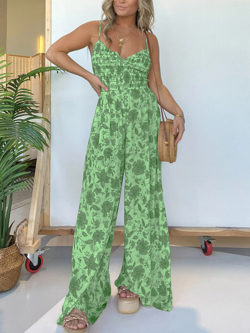 Wide Leg Jumpsuit (S-3X)