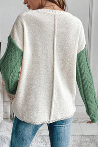 Color Block Sweater (S-XL)