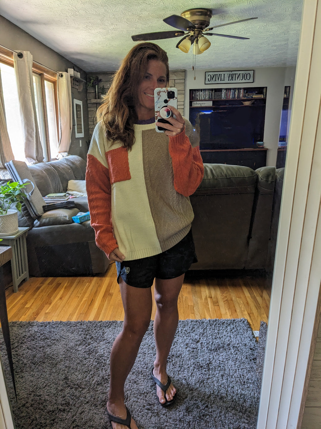 Color Block Sweater (S-XL)