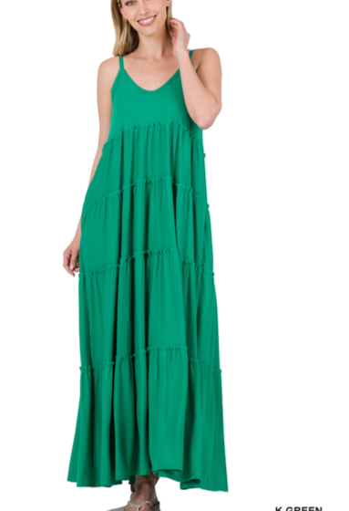 Kelly Green Pocket Maxi (S-XL)