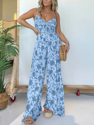 Wide Leg Jumpsuit (S-3X)