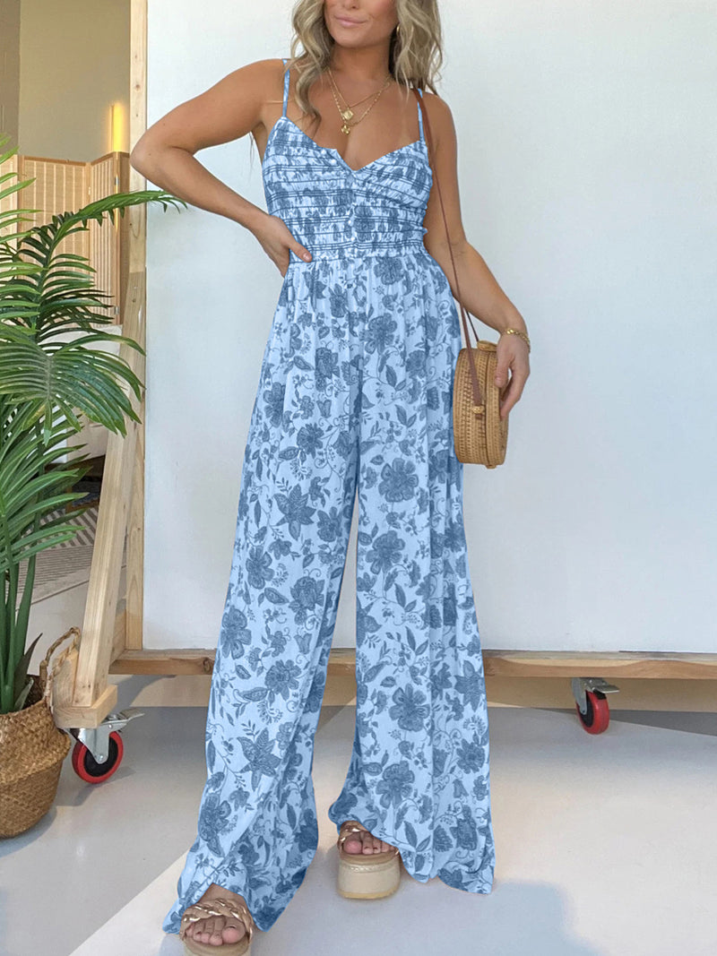 Wide Leg Jumpsuit (S-3X)