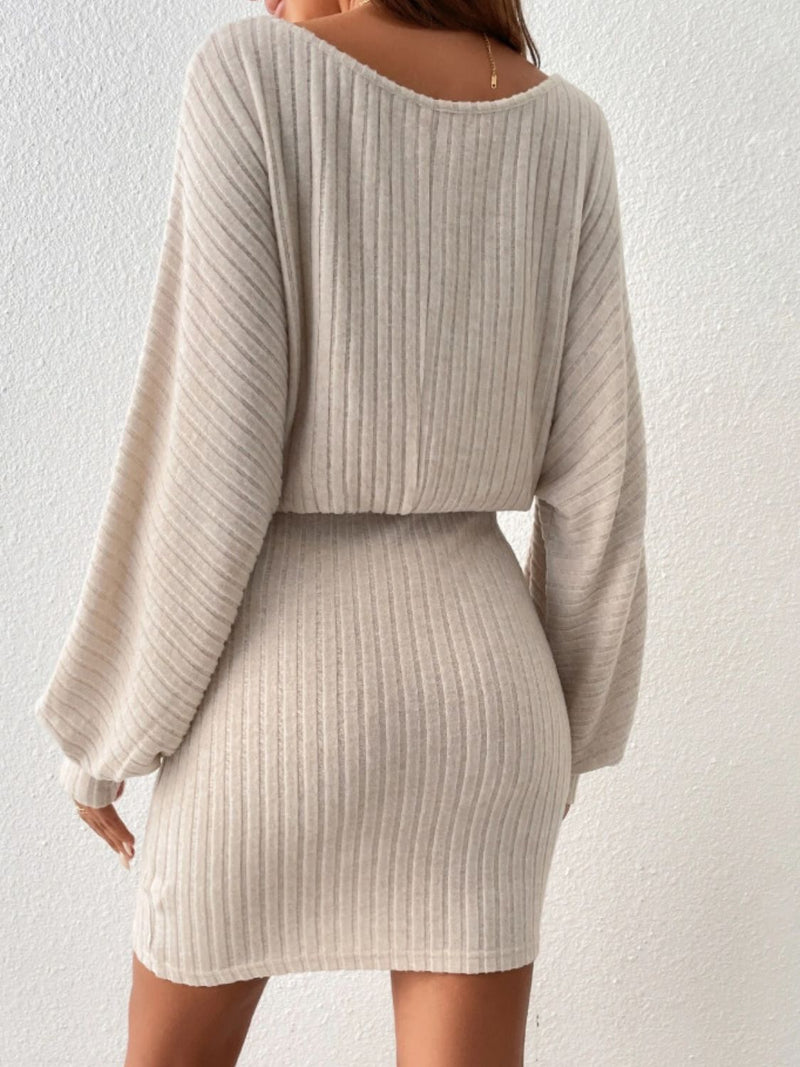 Sweater Mini Dress (S-M-L)