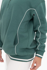 Preppy Varsity Fleece (S-M-L)