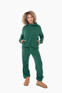 Hunter Green Comfort Hoodie (S-M-L)