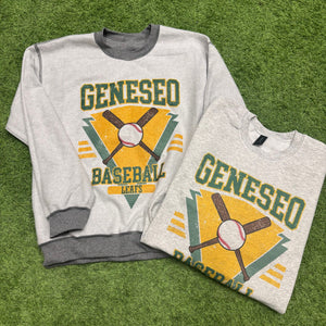 Geneseo Baseball Graphic Crewneck